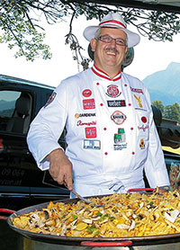 Beim Silvesterlauf 2013 in Wels gibt es Catering von Kuptezius